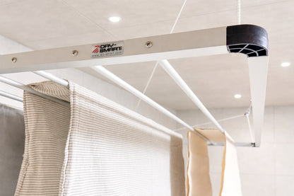 DRY-SMART LIFT    |    Wäschetrockner für die Decke mit 8 Alustangen